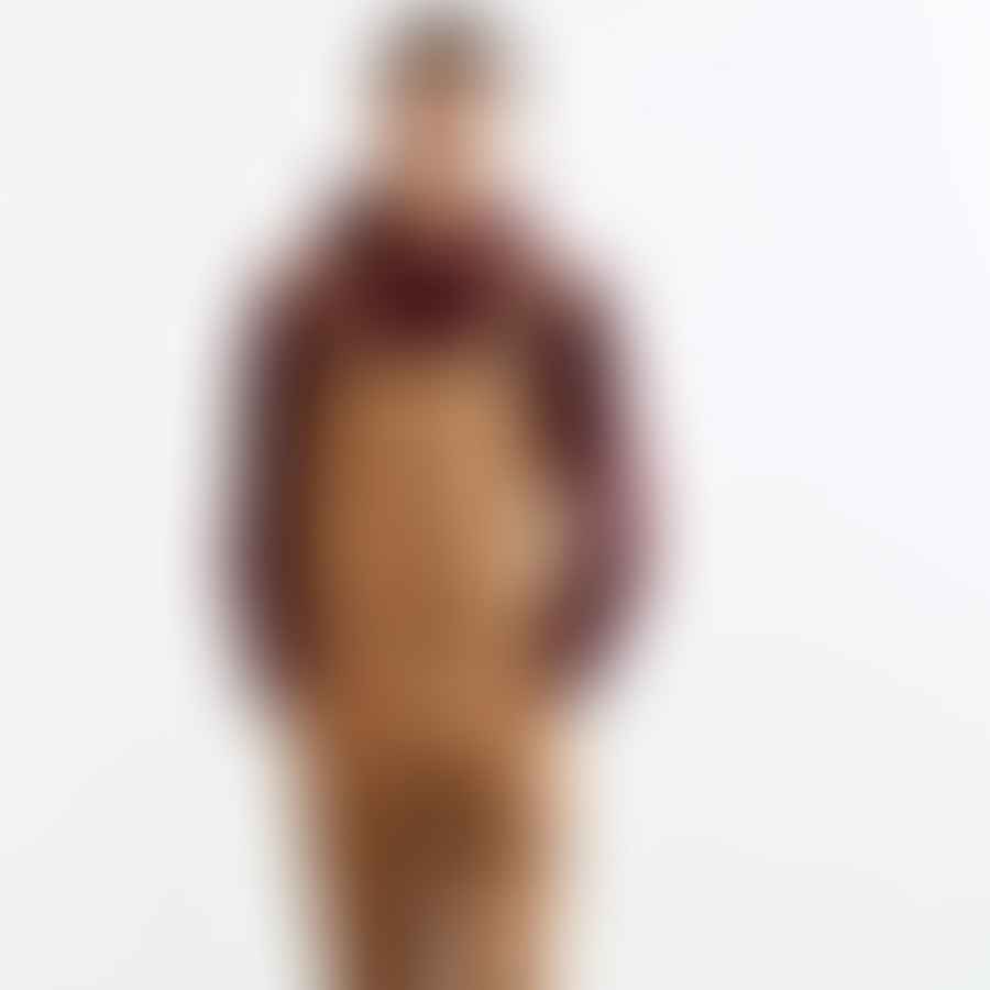 Stylish man wearing fashionable coverall