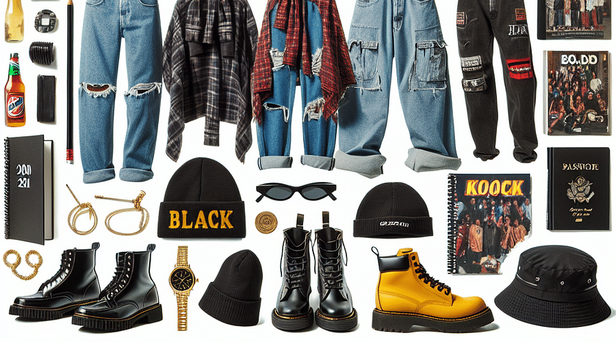 From Flannels to Ripped Jeans: A Comprehensive Guide to 90s Grunge and Hip Hop Crossover Fashion